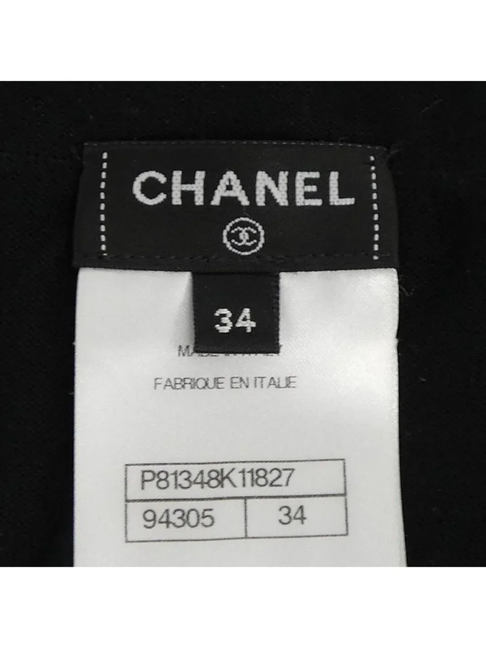 Chanel Skirt Black